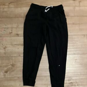 Cat & Jack Black Kids Sweatpants with White Drawstring